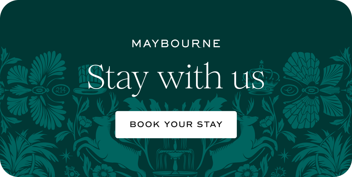 Maybourne Stay with us illustrated artwork
