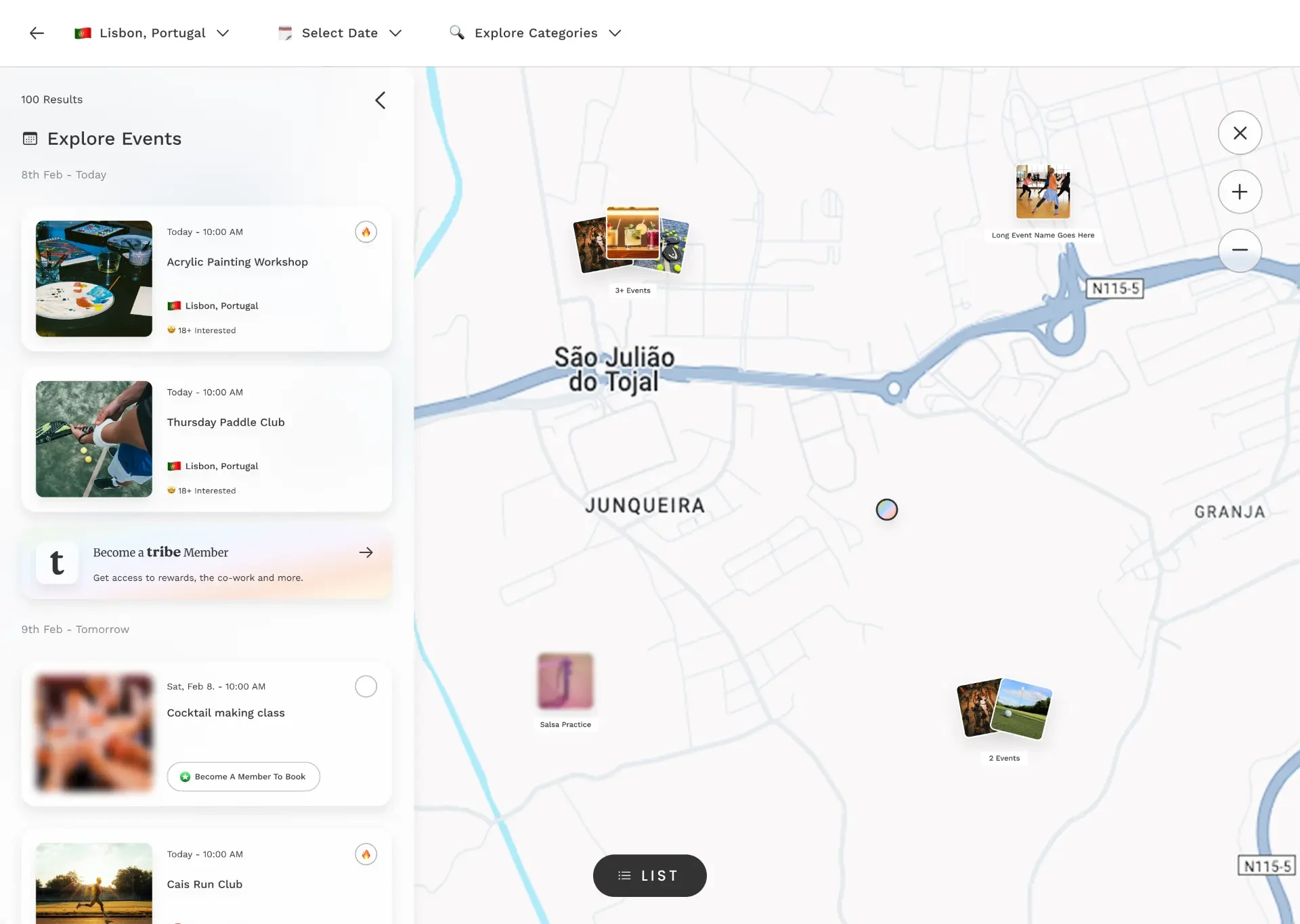 Tribe member wallet and rewards